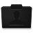 Black Users Icon 48x48 png